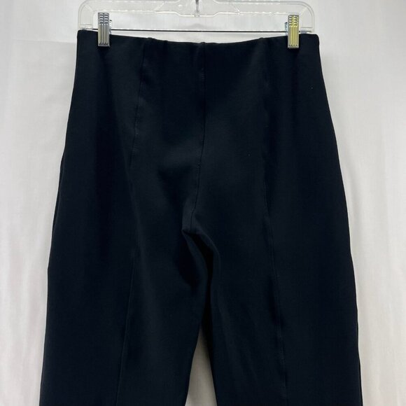Maeve by Anthropologie Pull On Pants Womens S High Rise Stretch Split Hem Black - Picture 5 of 11